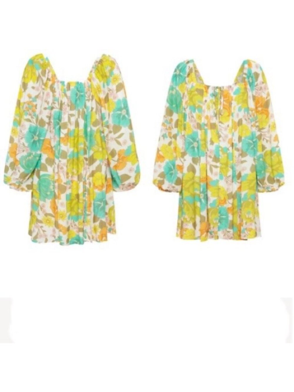 NWT Spell Lemonade Floral Mini Dress in XS - Picture 6 of 7